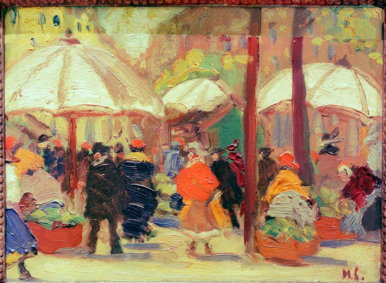 Place du marché à Munich - Max Liebermann