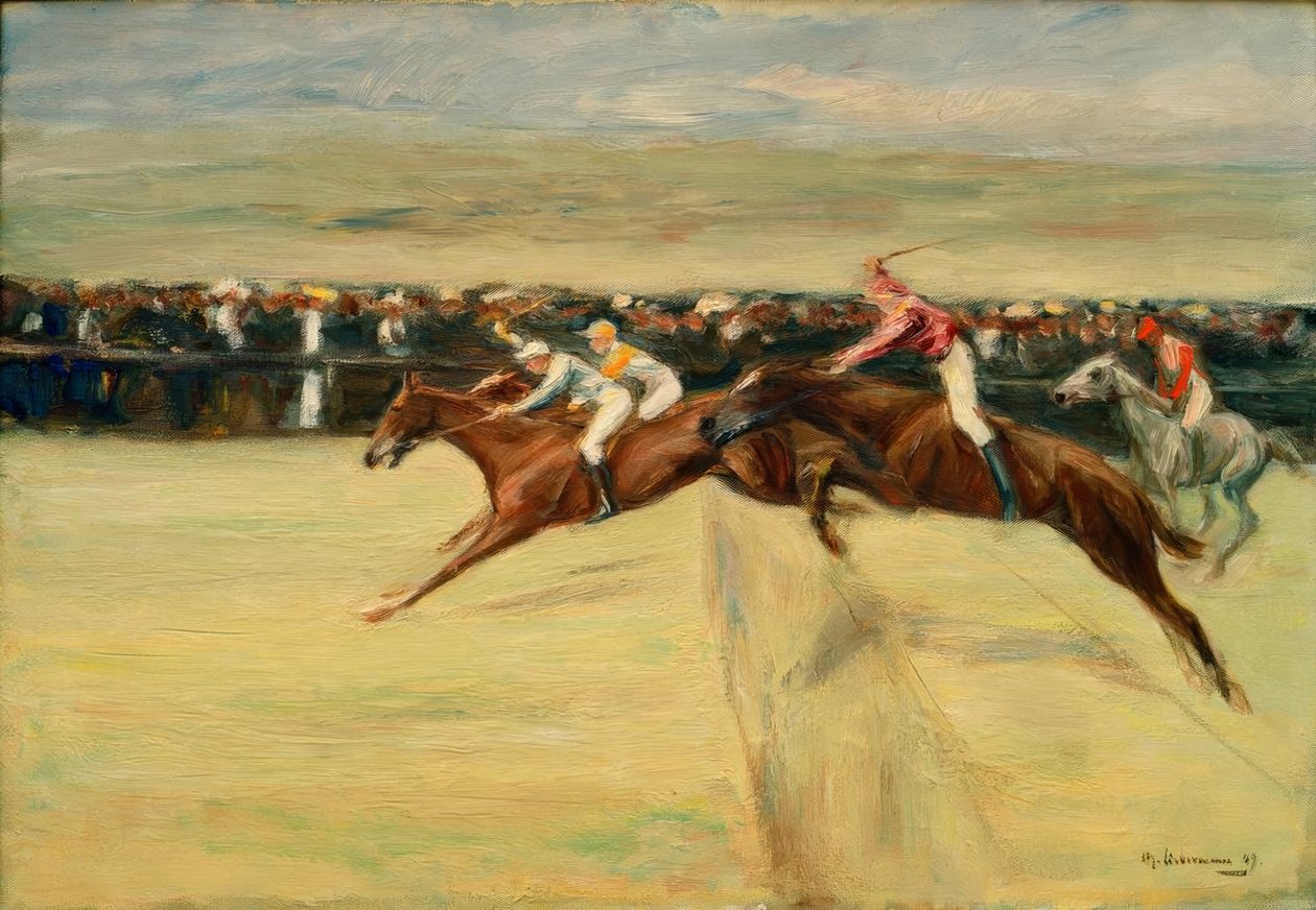 Course de chevaux aux Cascines - Max Liebermann