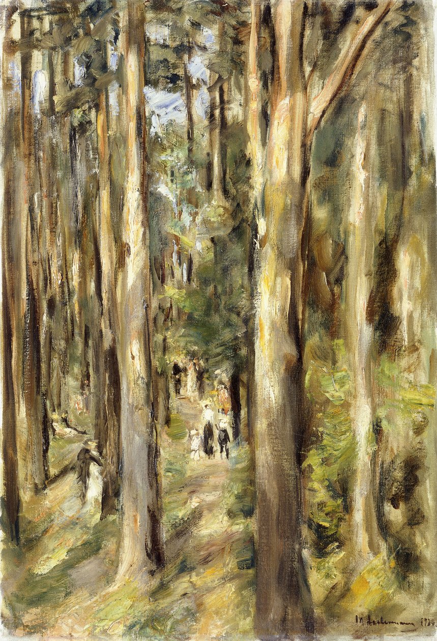 Pique-nique dans les bois - Max Liebermann