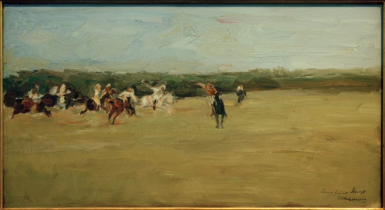 Joueurs de polo - Max Liebermann