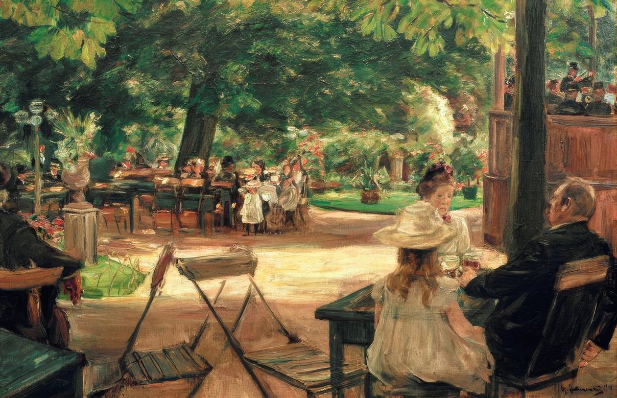 Jardin de restauration - Max Liebermann