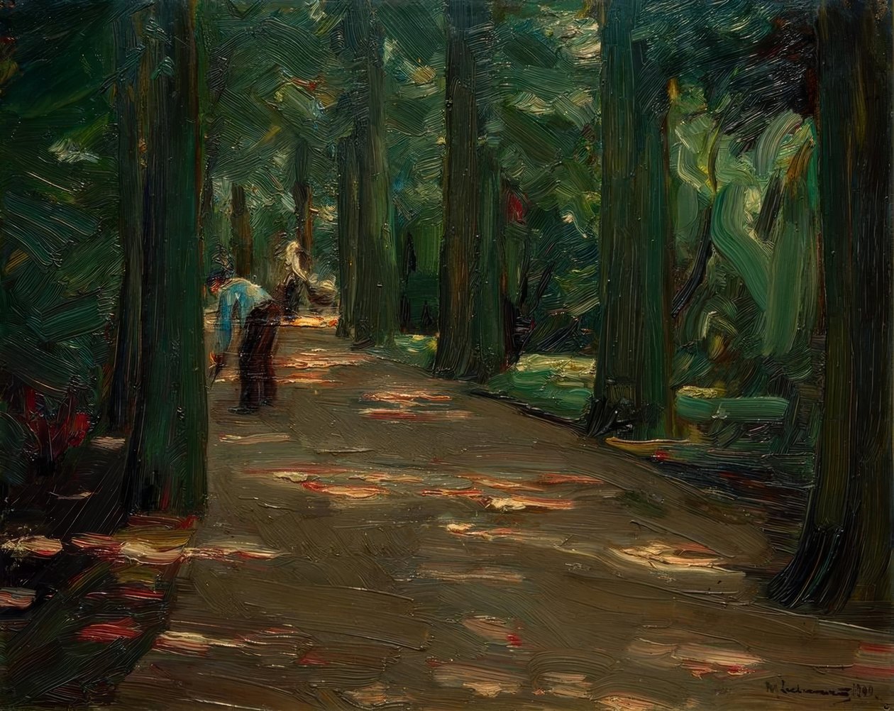 Allée ombragée - Max Liebermann