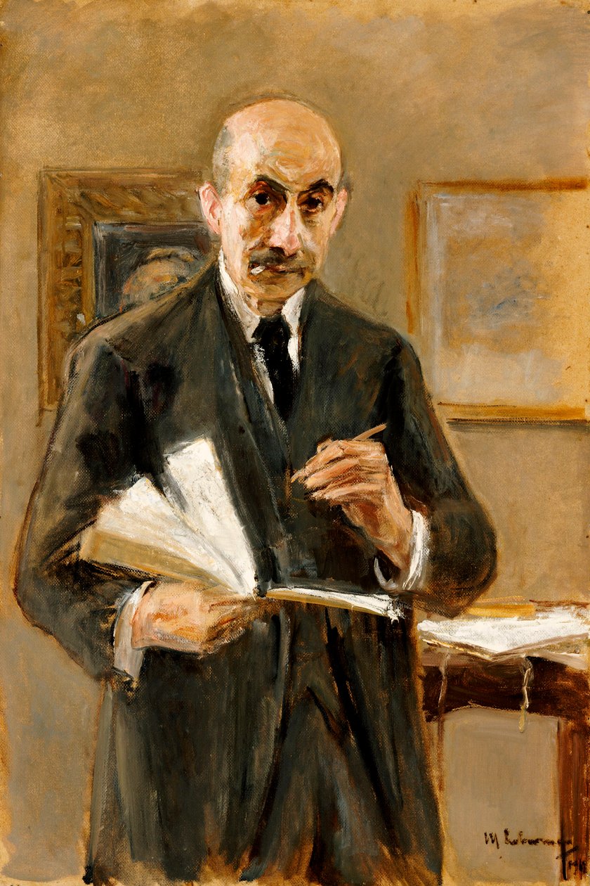 Autoportrait, 1916 - Max Liebermann