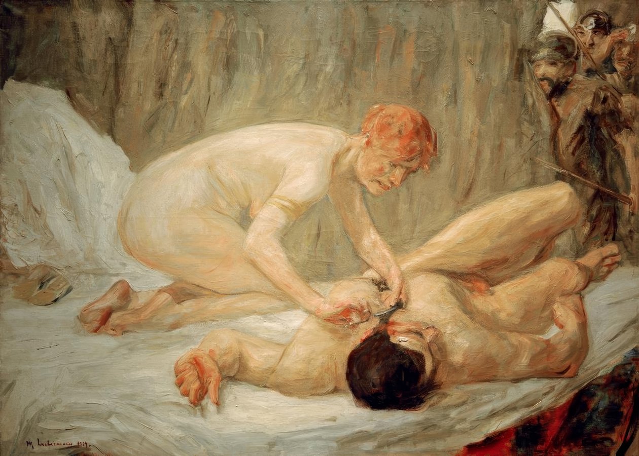 Samson et Dalila - Max Liebermann