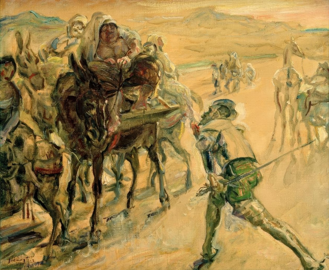 Don Quichotte et Dulcinée - Max Slevogt