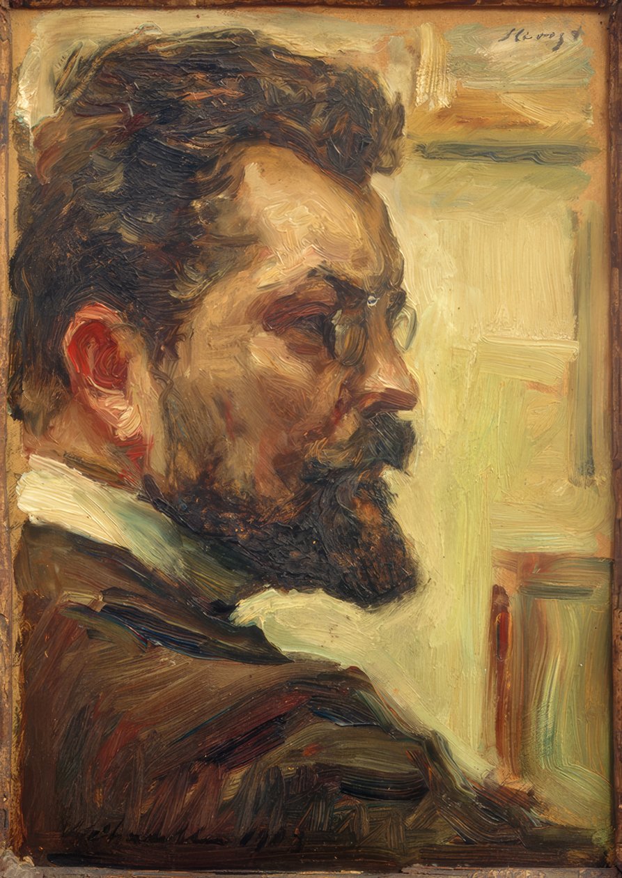 Max Slevogt / Autoportrait 1903 - Max Slevogt