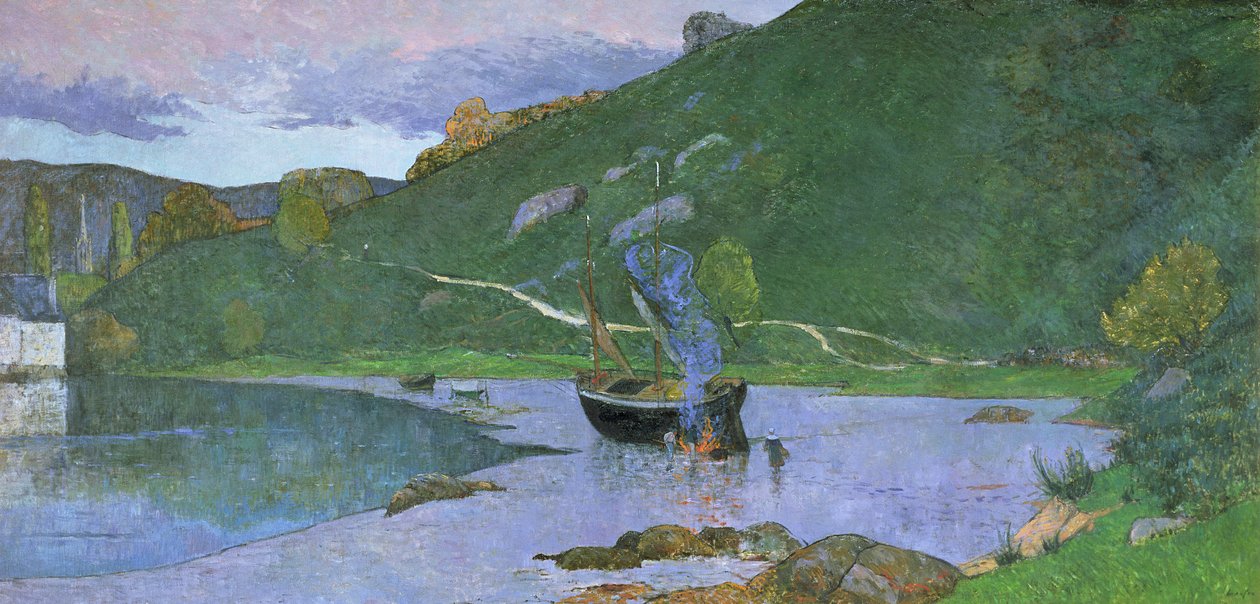 Paysage à Pont-Aven, vers 1893-94 - Maxime Emile Louis Maufra