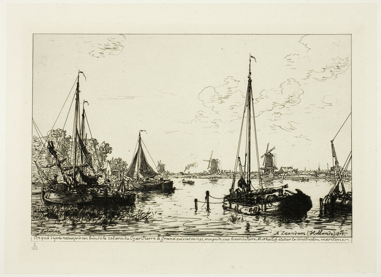 À Zaandam - Maxime Lalanne