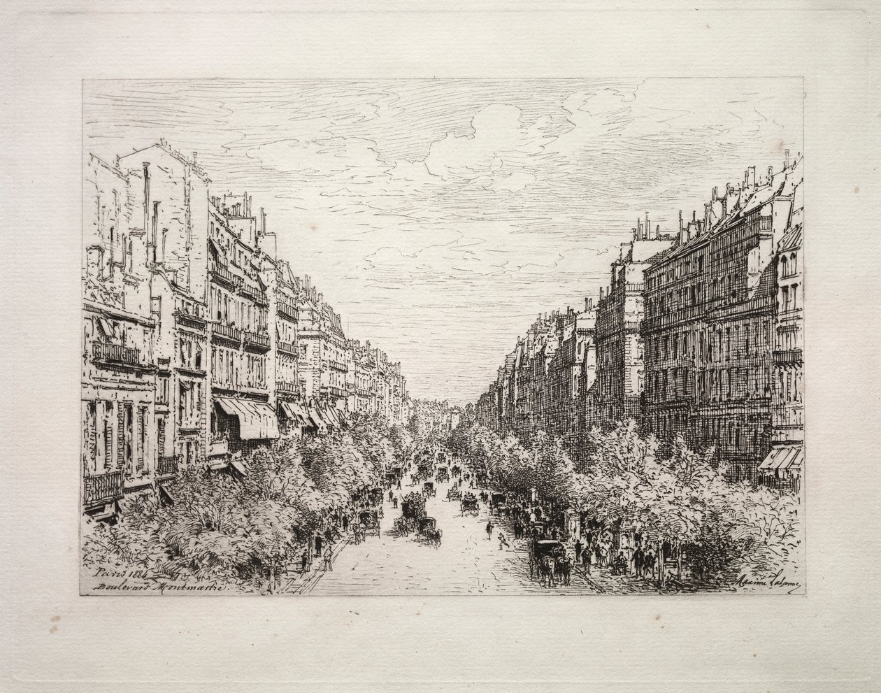 Boulevard Montmartre - Maxime Lalanne