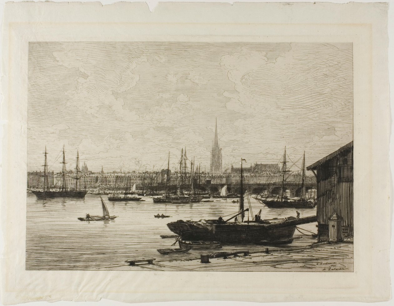 Vue de Bordeaux - Maxime Lalanne