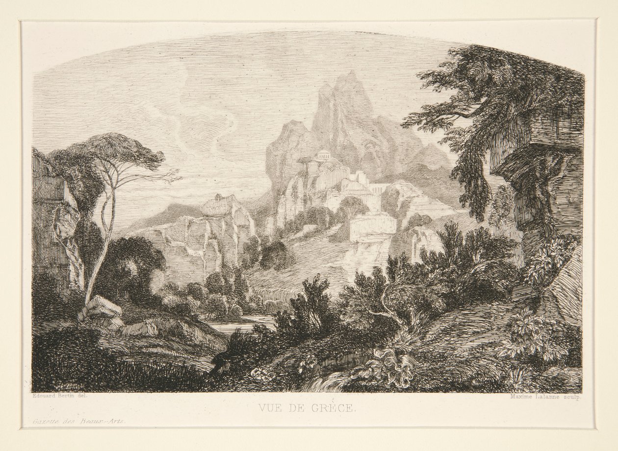 Vue de Grèce - Maxime Lalanne