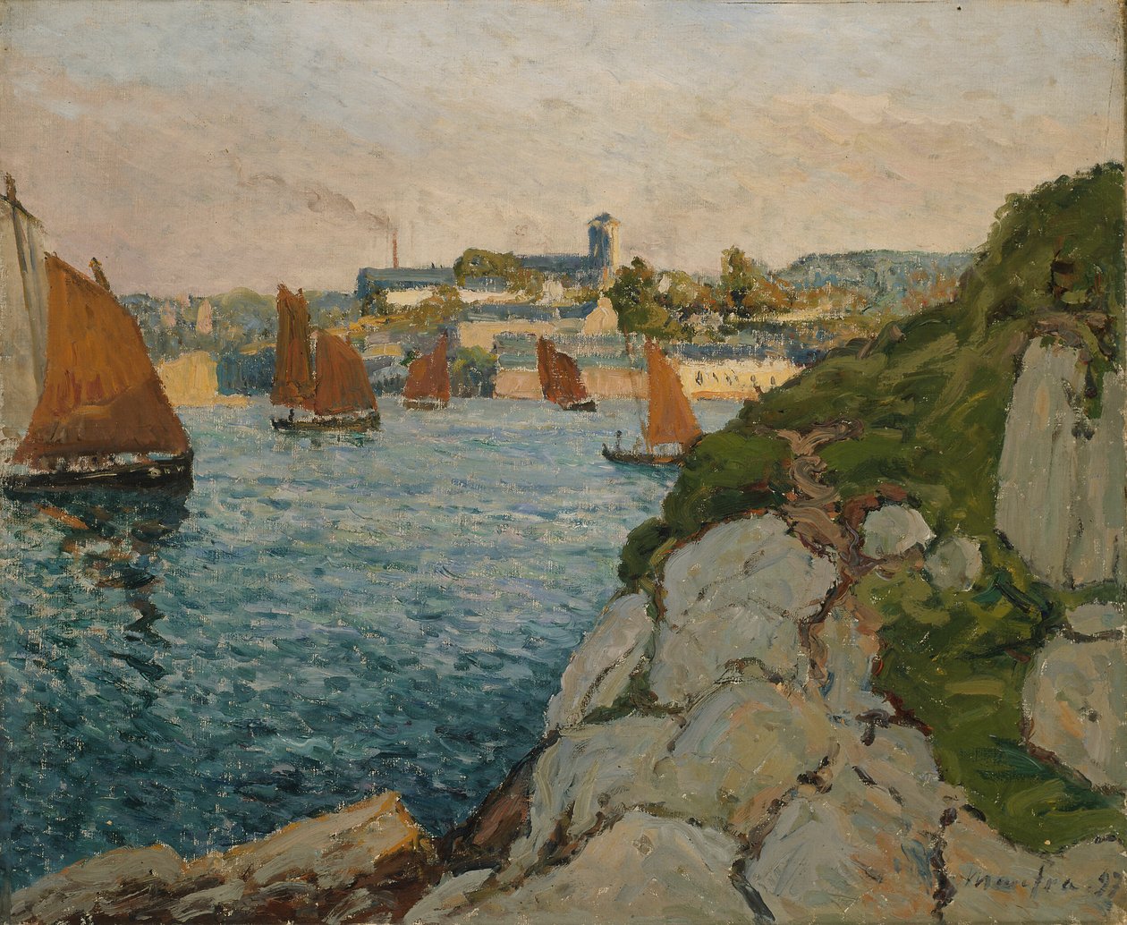 Douarnenez au soleil - Maxime Maufra