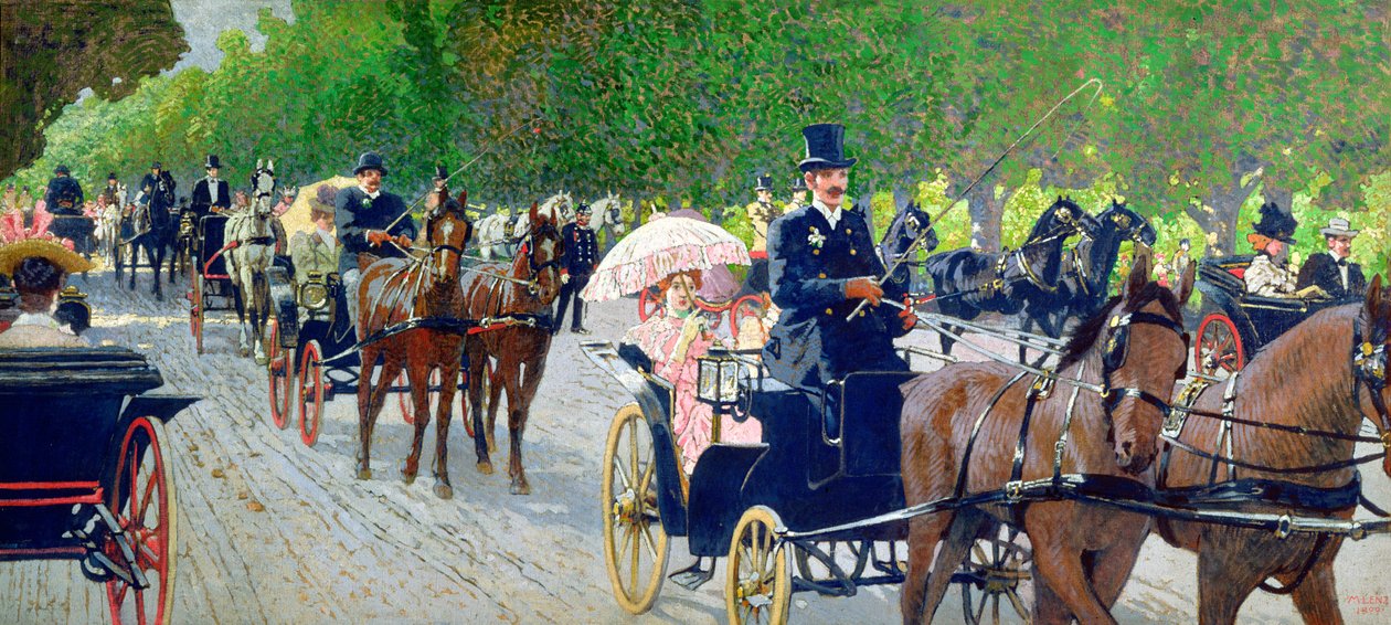 Promenade dans le Parc du Prater - Maximilian Lenz