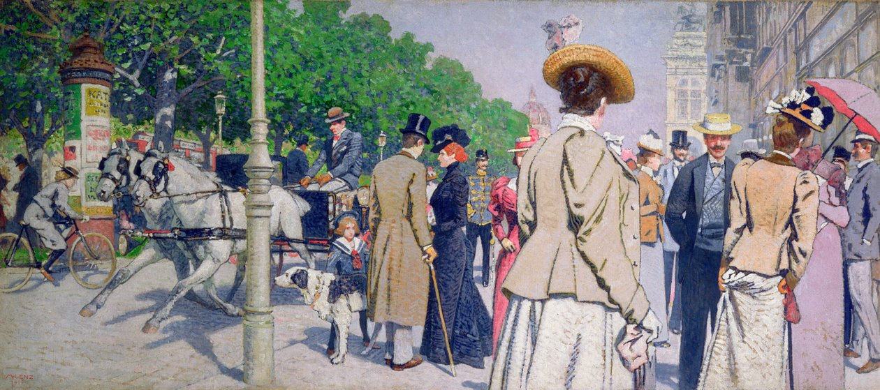 Scène près du Café Sirk - Maximilian Lenz