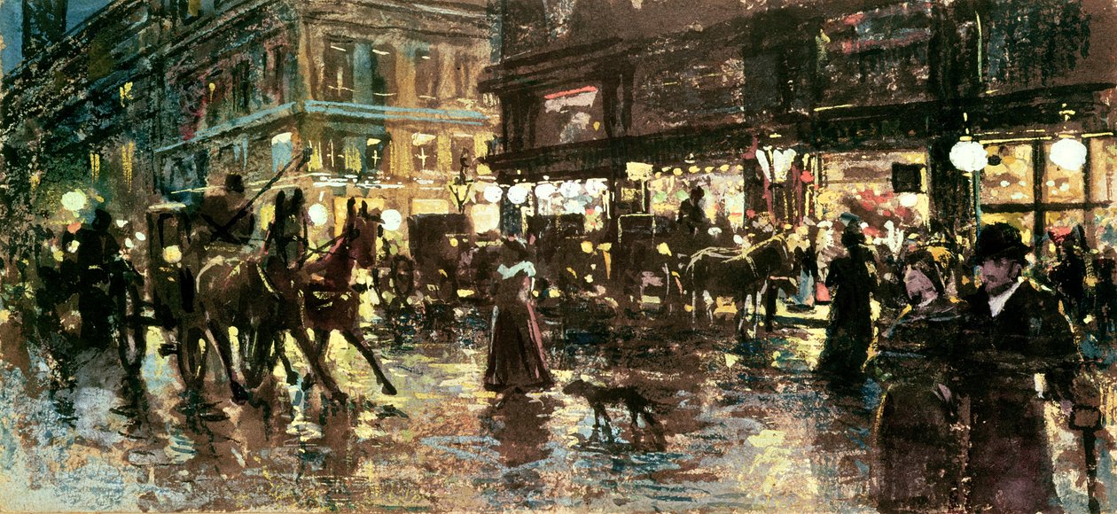 La Ringstrasse la nuit, Vienne - Maximilian Lenz