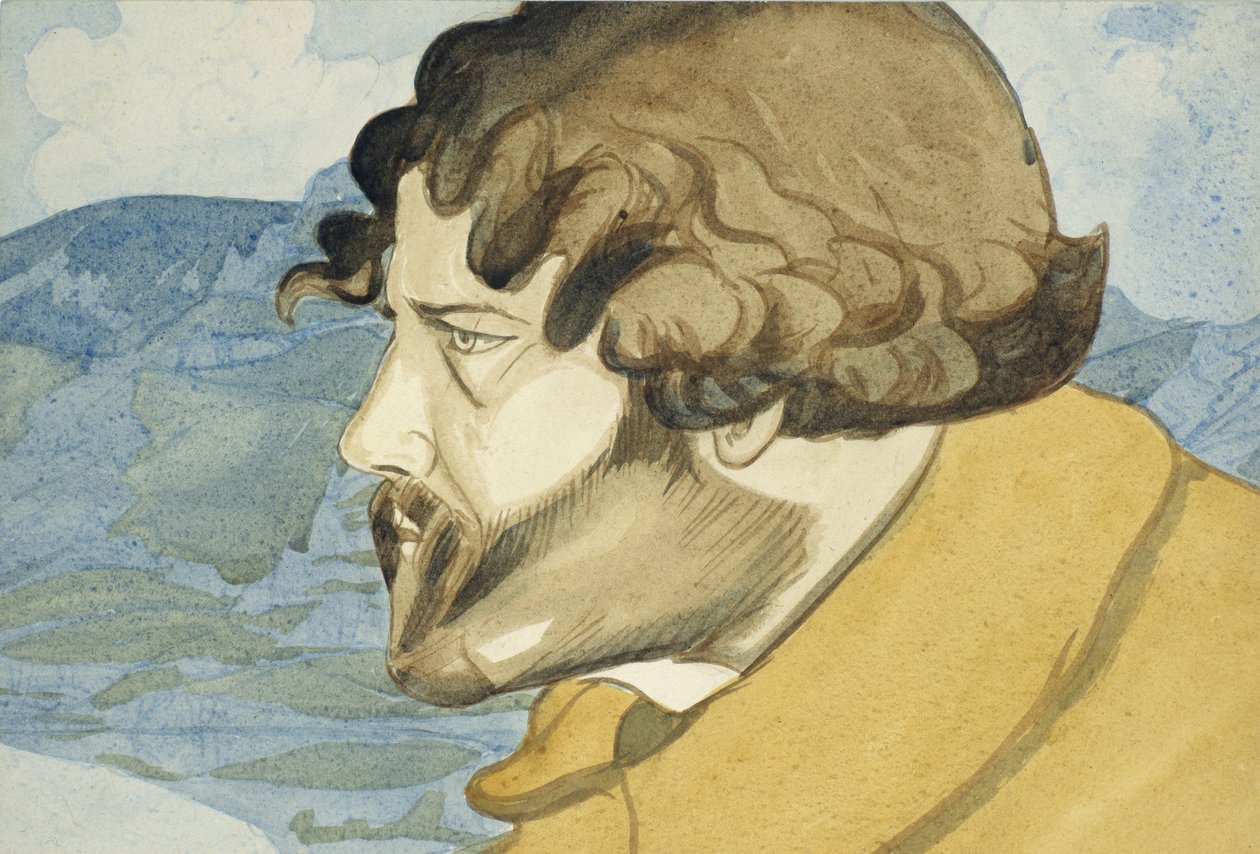 Autoportrait, 1921 - Maximilian Voloshin