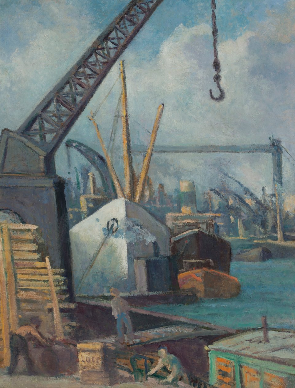 Le Port à Rouen - Maximilien Luce