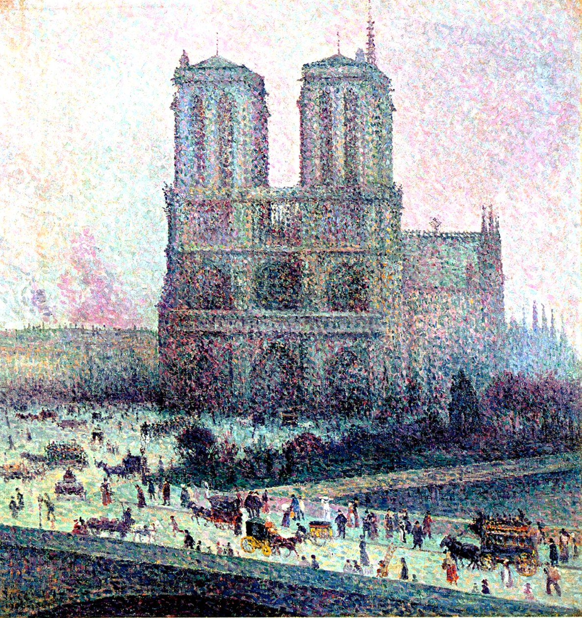 Notre-Dame, Paris, 1900-01 - Maximilien Luce