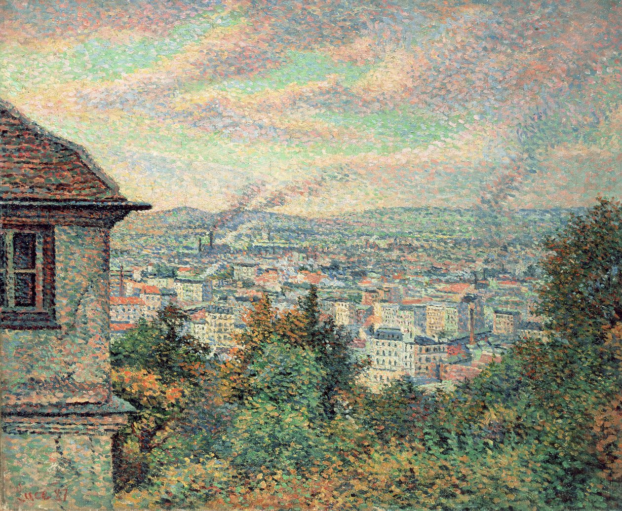 Paris, vue de Montmartre - Maximilien Luce