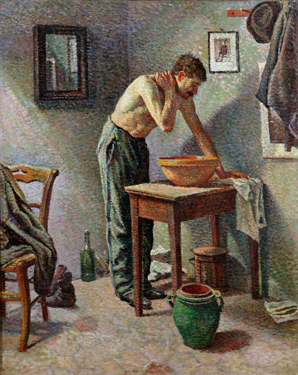 La Toilette, 1887 - Maximilien Luce