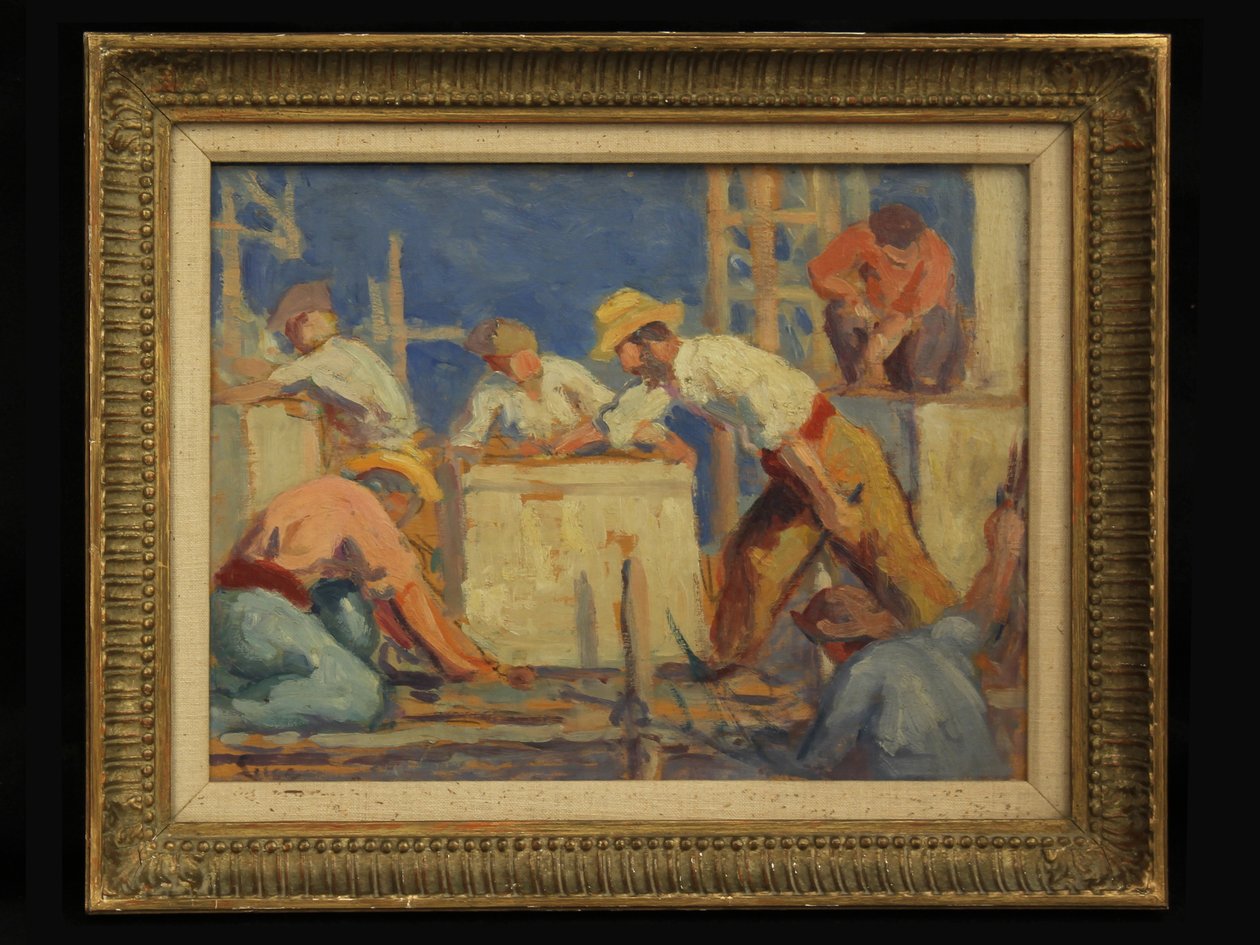 Ouvriers, 1910 - Maximilien Luce
