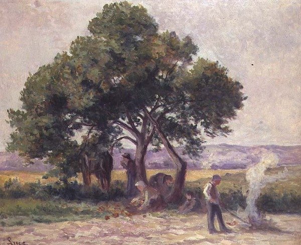 Les pommiers - Maximilien Luce