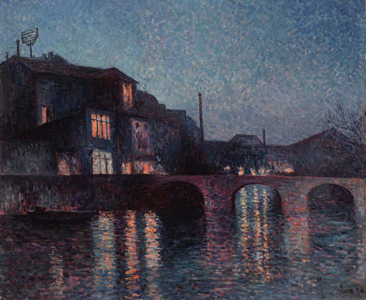 La Rivière Sambre à Charleroi, 1896 - Maximilien Luce