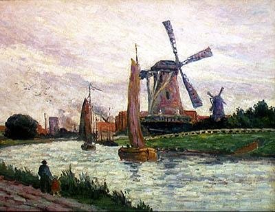 Le moulin à vent - Maximilien Luce