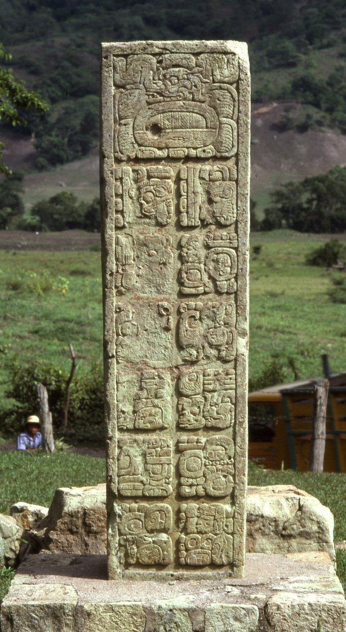 Stèle 6 de Copan - Mayan