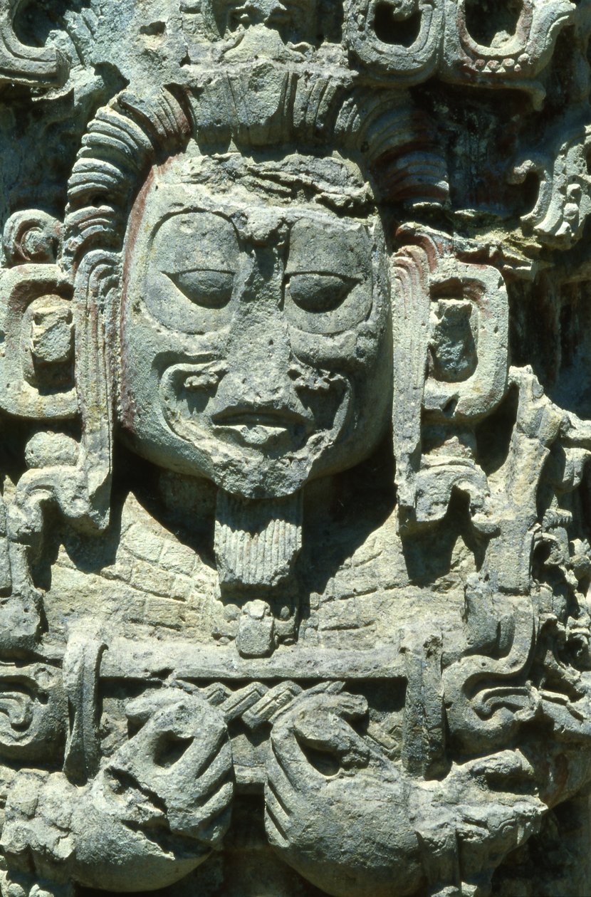 Stèle D de Copan - Mayan