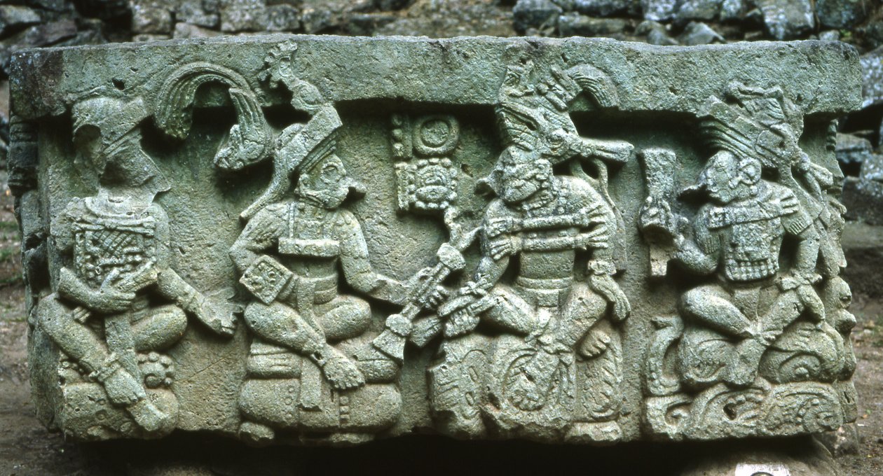 Autel Q de Copan - Mayan