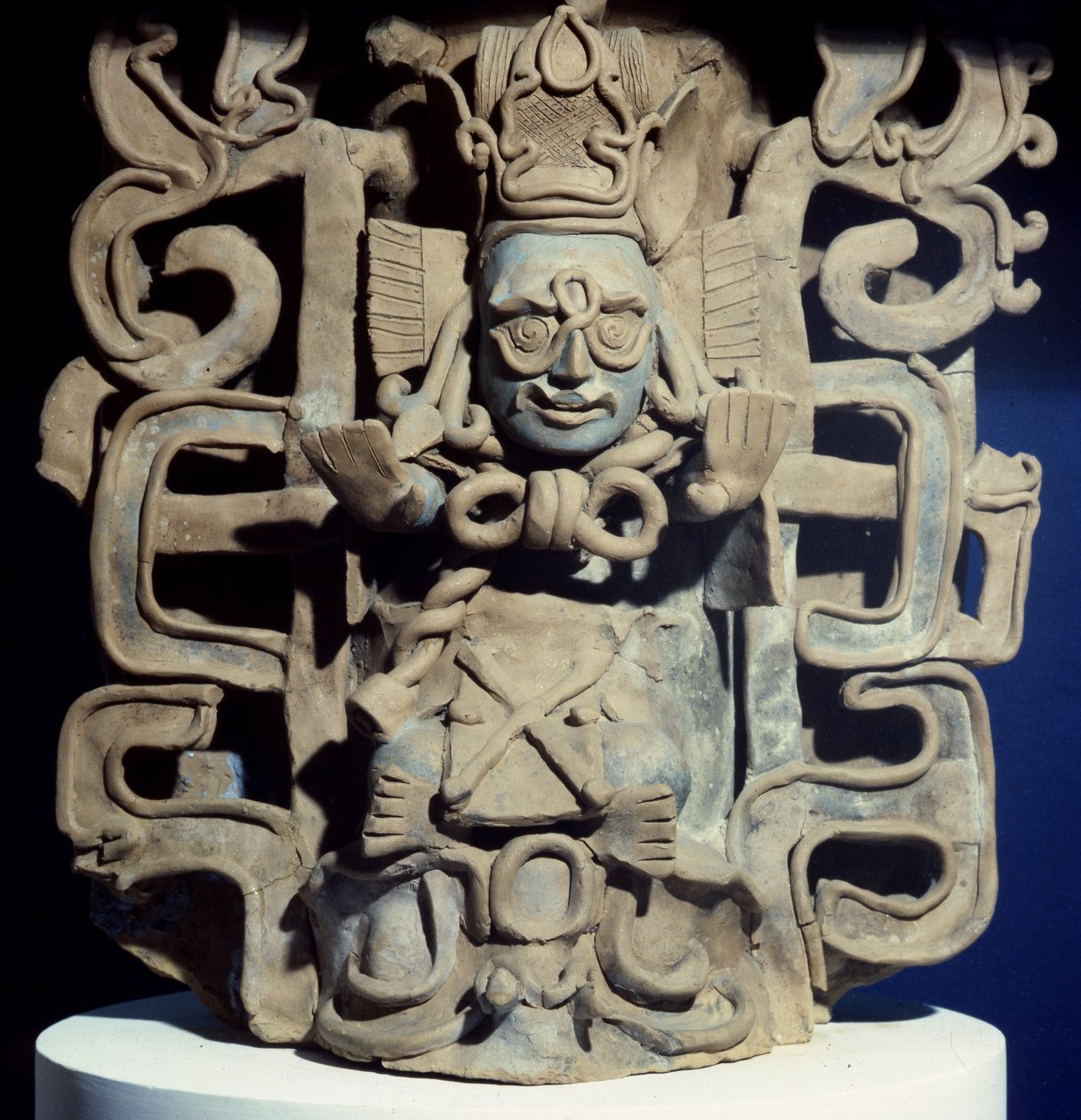 Urne funéraire de Tapijulapa, Tabasco (terre cuite) - Mayan