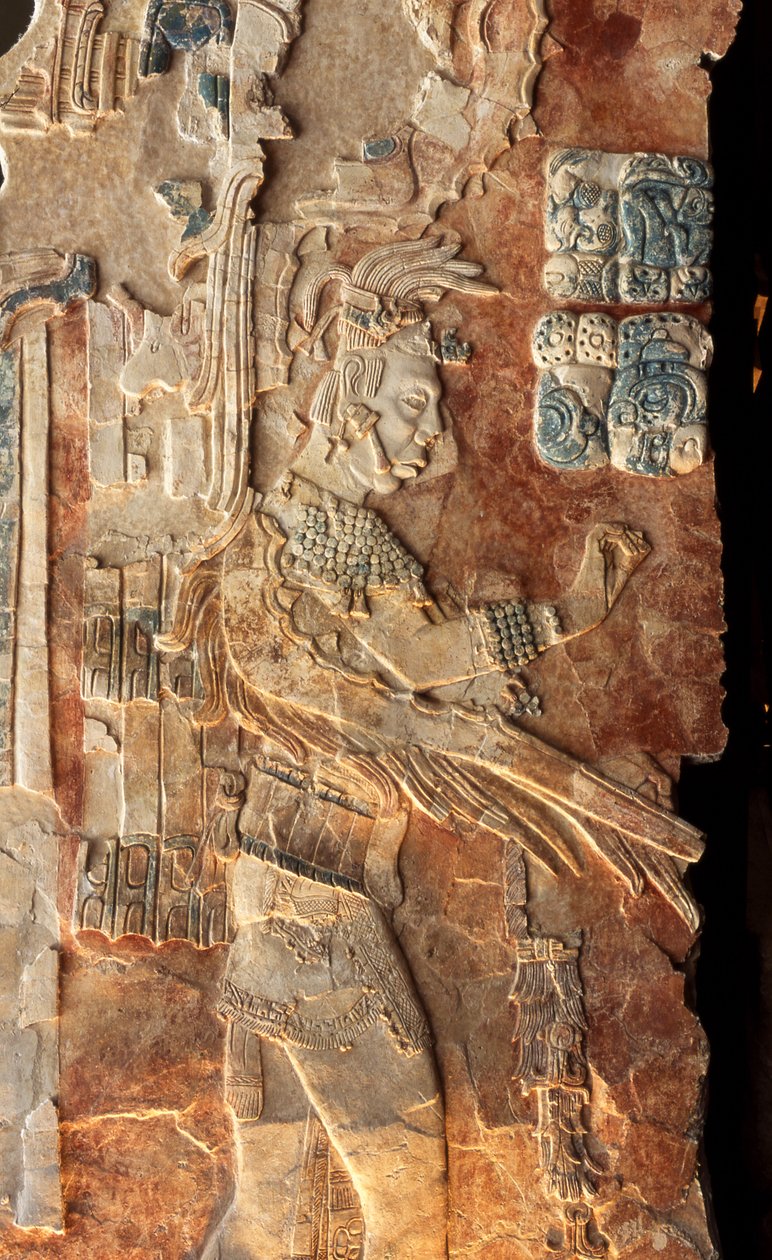 Stèle du roi Pacal 22 - Mayan