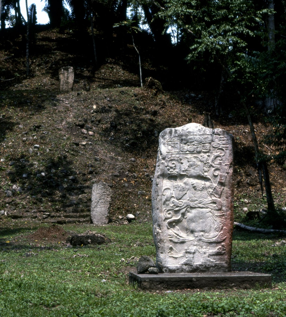 Seibal, Stèle 13, Période Classique Ultime - Mayan
