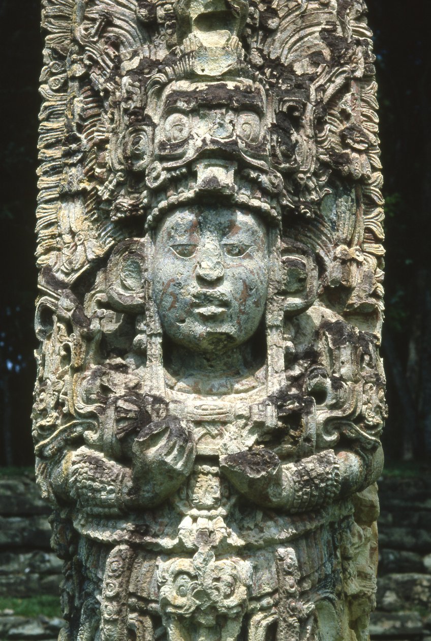 Stèle H de Copan - Mayan