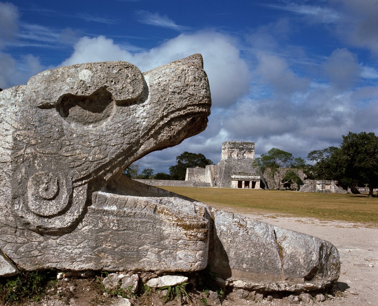 Sculpture et temple des jaguars, 750-1200 - Mayan