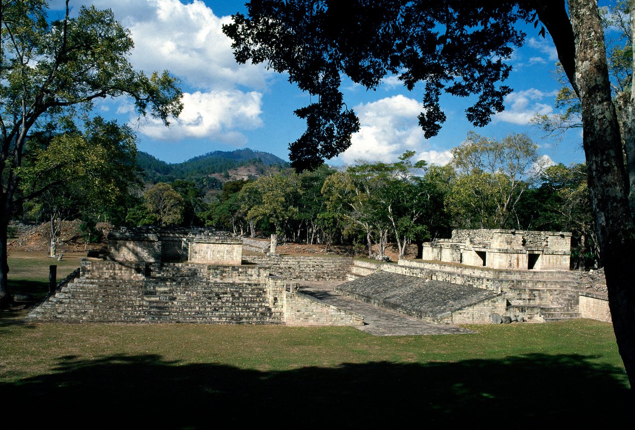 Le terrain de jeu de balle, 378 apr. J.-C. - Mayan