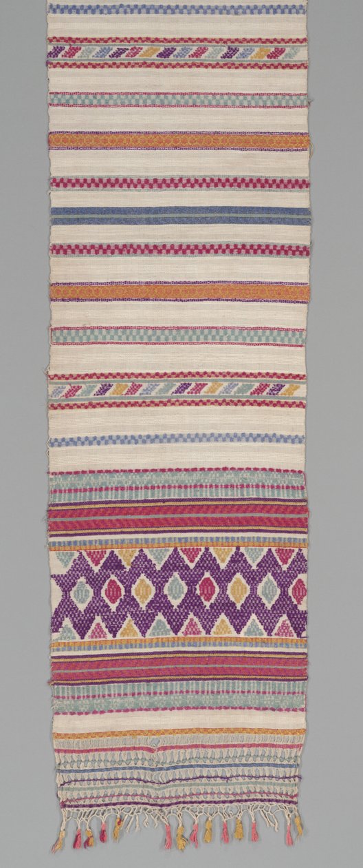 Tissu cérémonial, c.1905-35 - Mayan Mayan