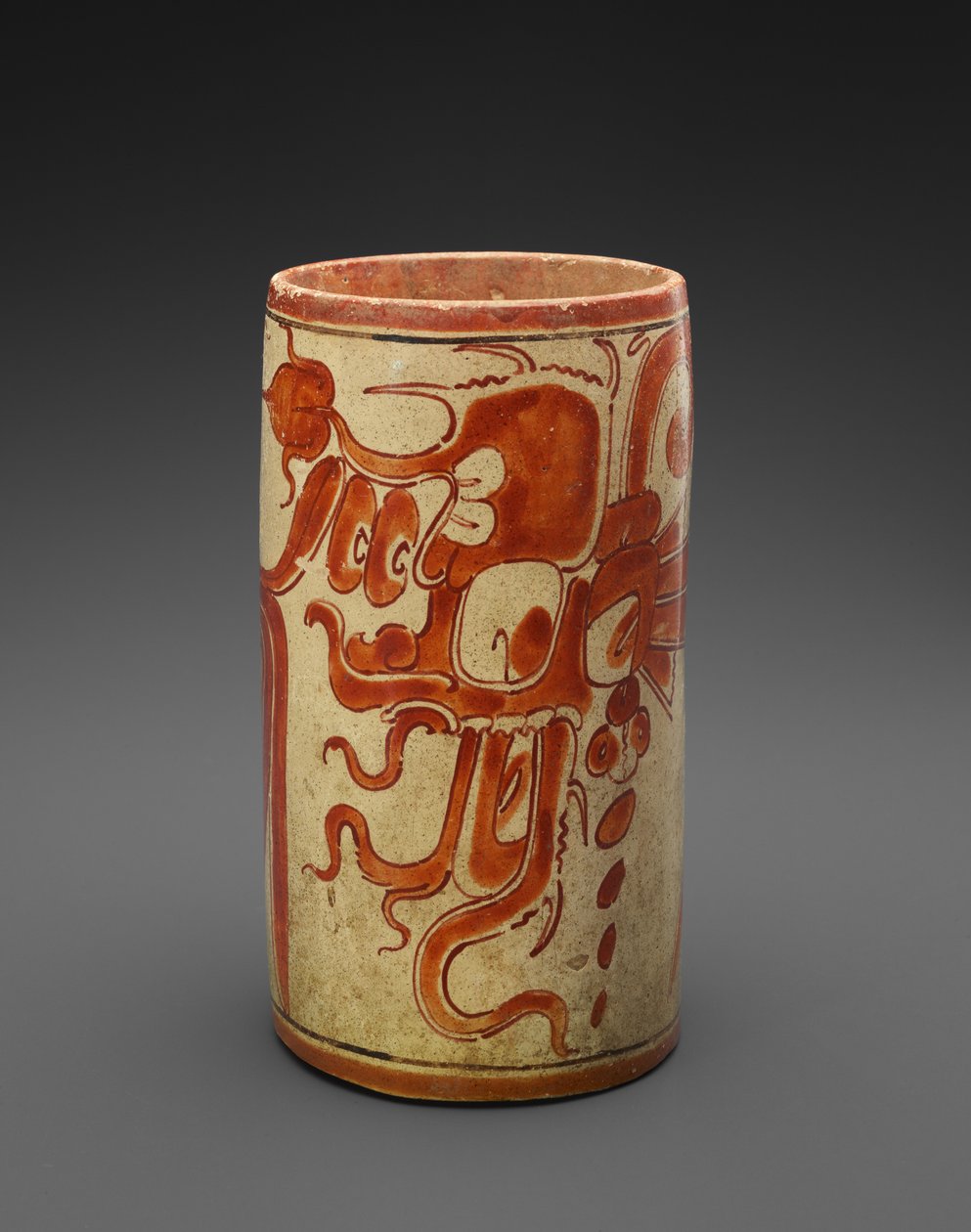 Vase, 600-900 AD - Mayan Mayan