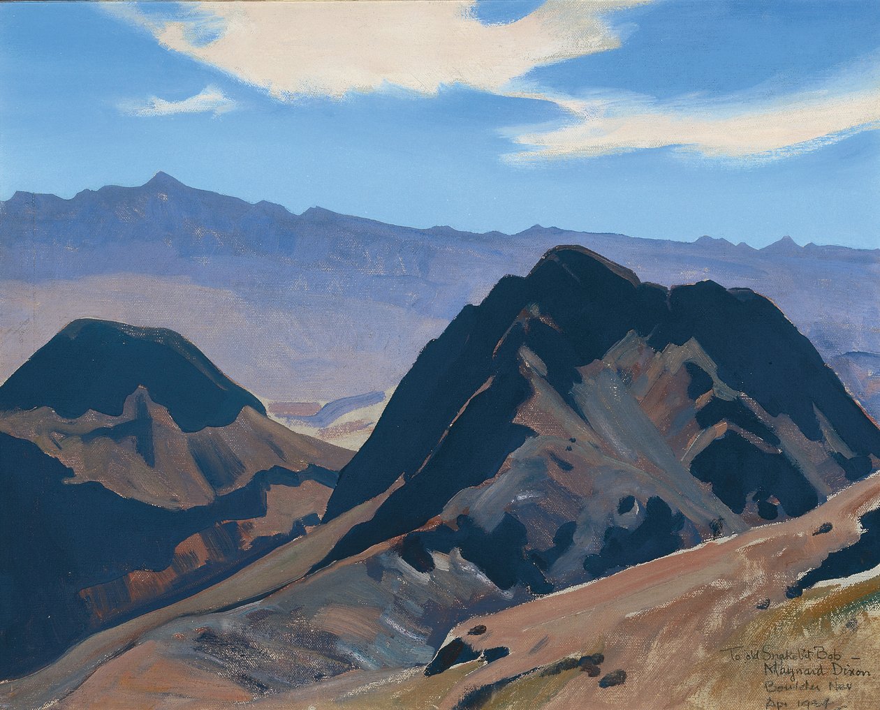 Collines volcaniques - Maynard Dixon