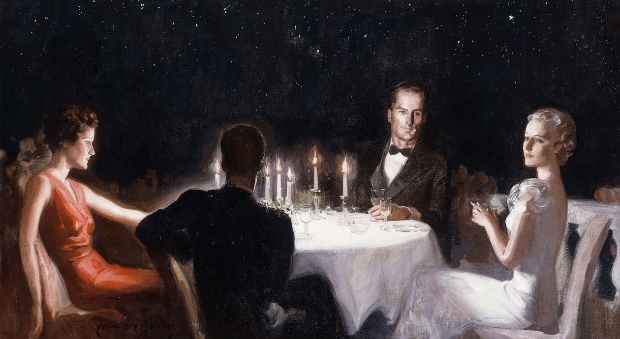 Dîner sous les étoiles - McClelland Barclay