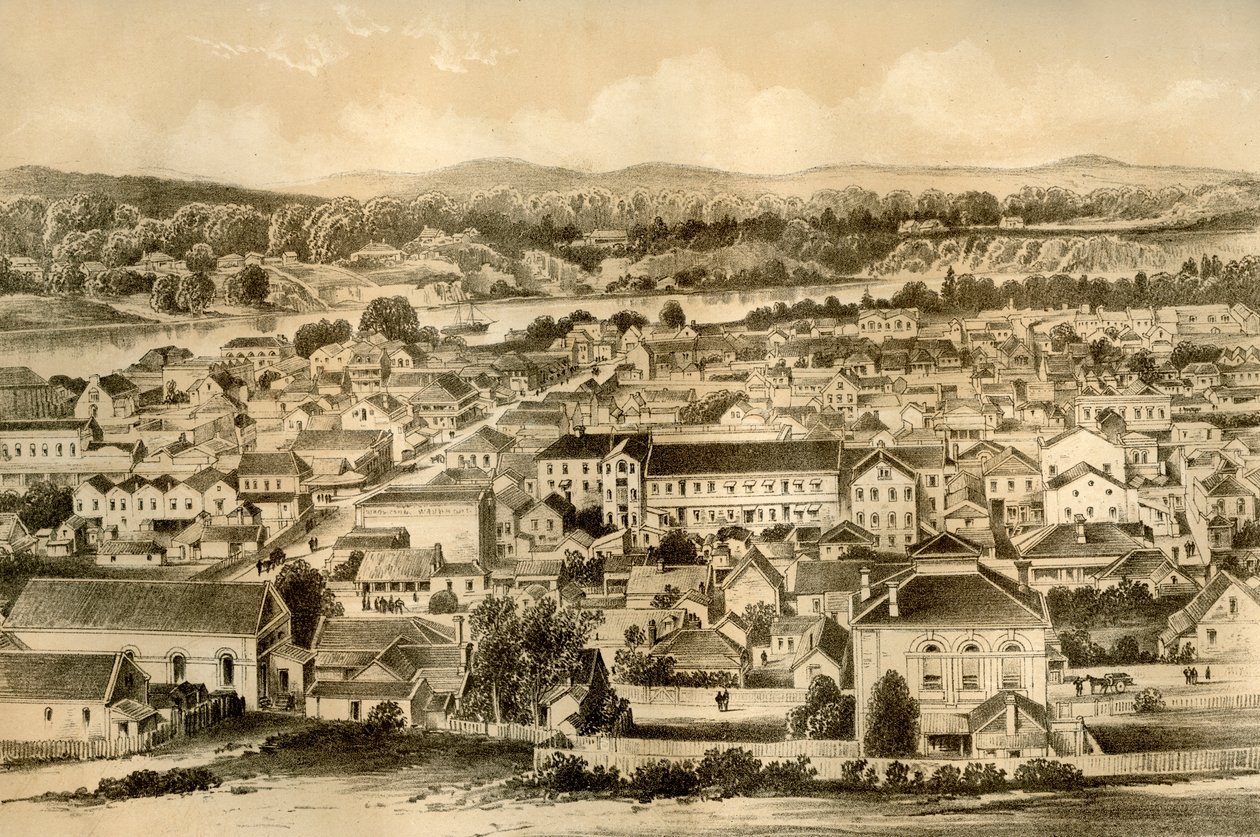 Brisbane, Queensland, Australie, 1879 - McFarlane and Erskine