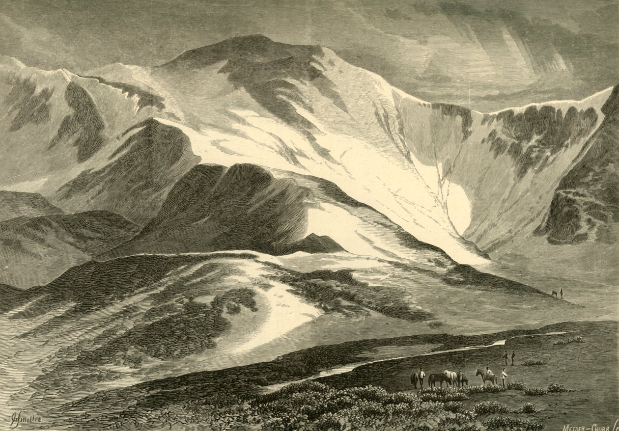 Sommet du pic Gray, 1874 - Meeder and Chubb
