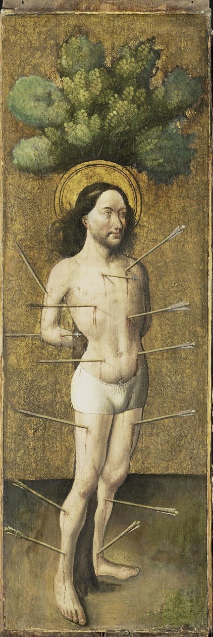 Saint Sébastien - Meester E.S. (circle of)