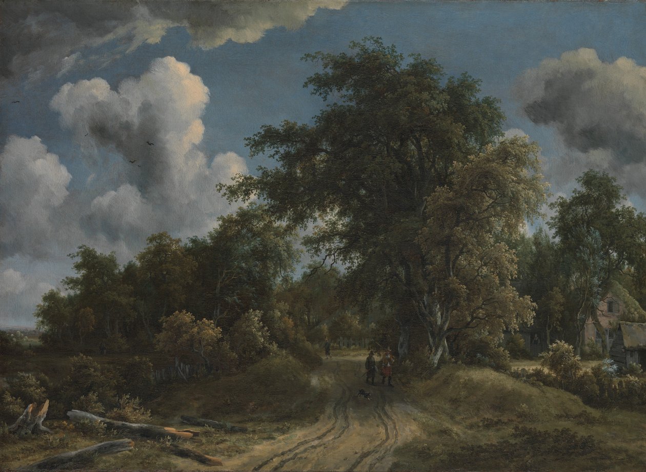 Route forestière - Meindert Hobbema