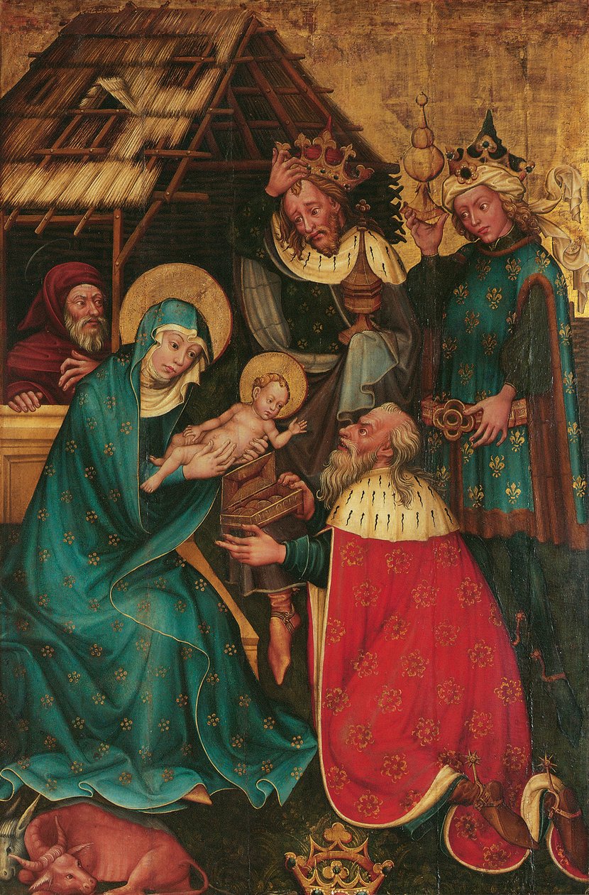 Adoration des Rois Mages - Meister des Friedrichsaltars
