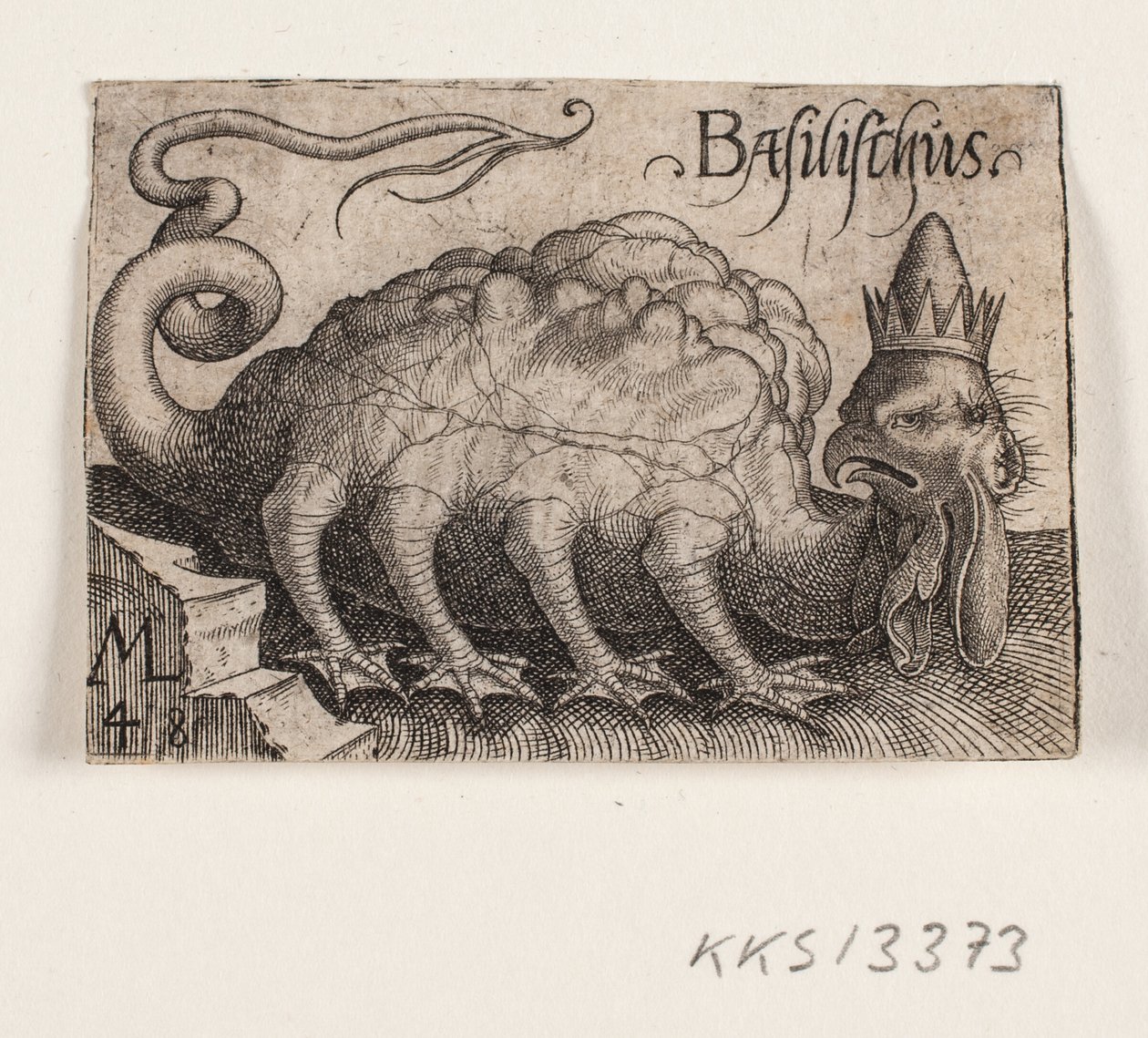 Le Basilic - Melchior Lorck