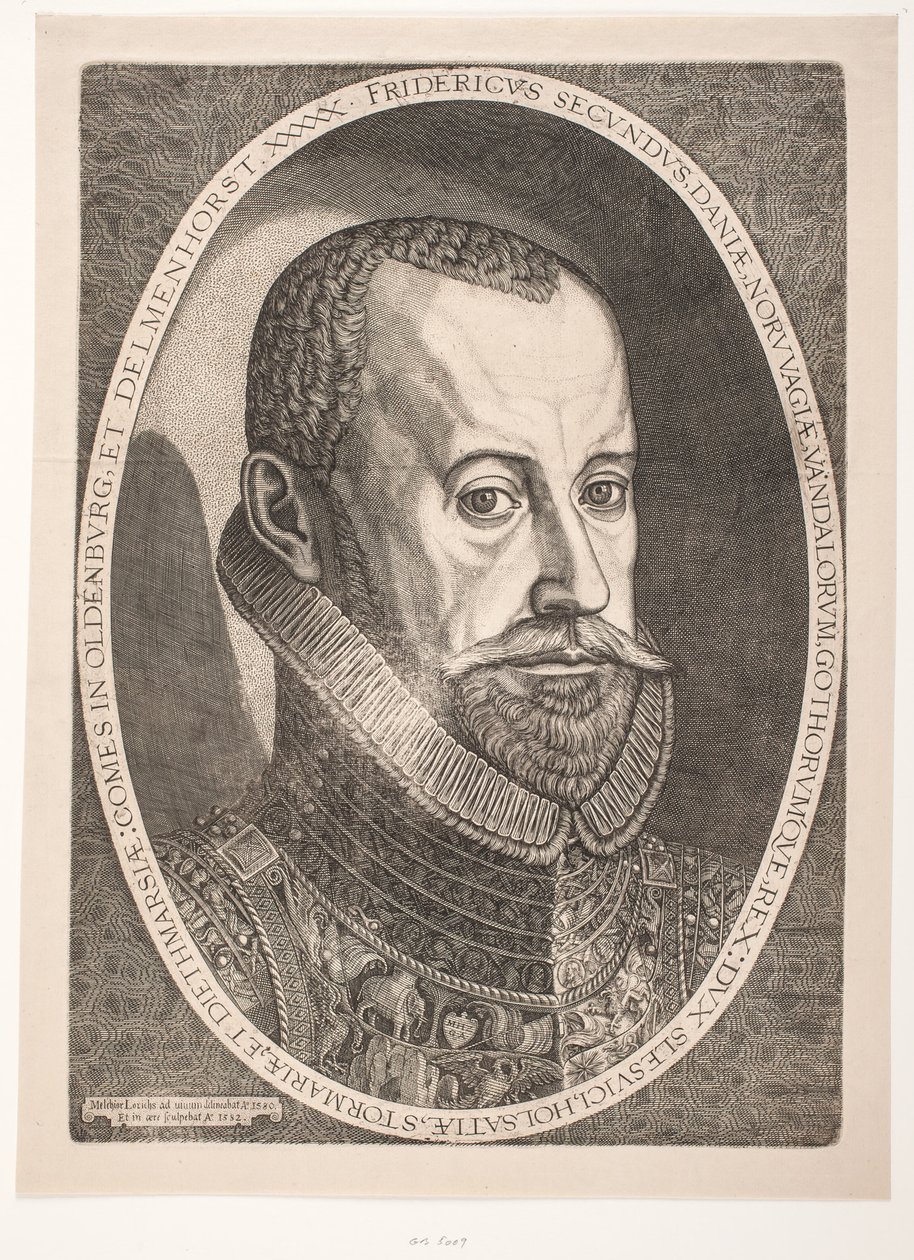 Roi Frédéric II - Melchior Lorck