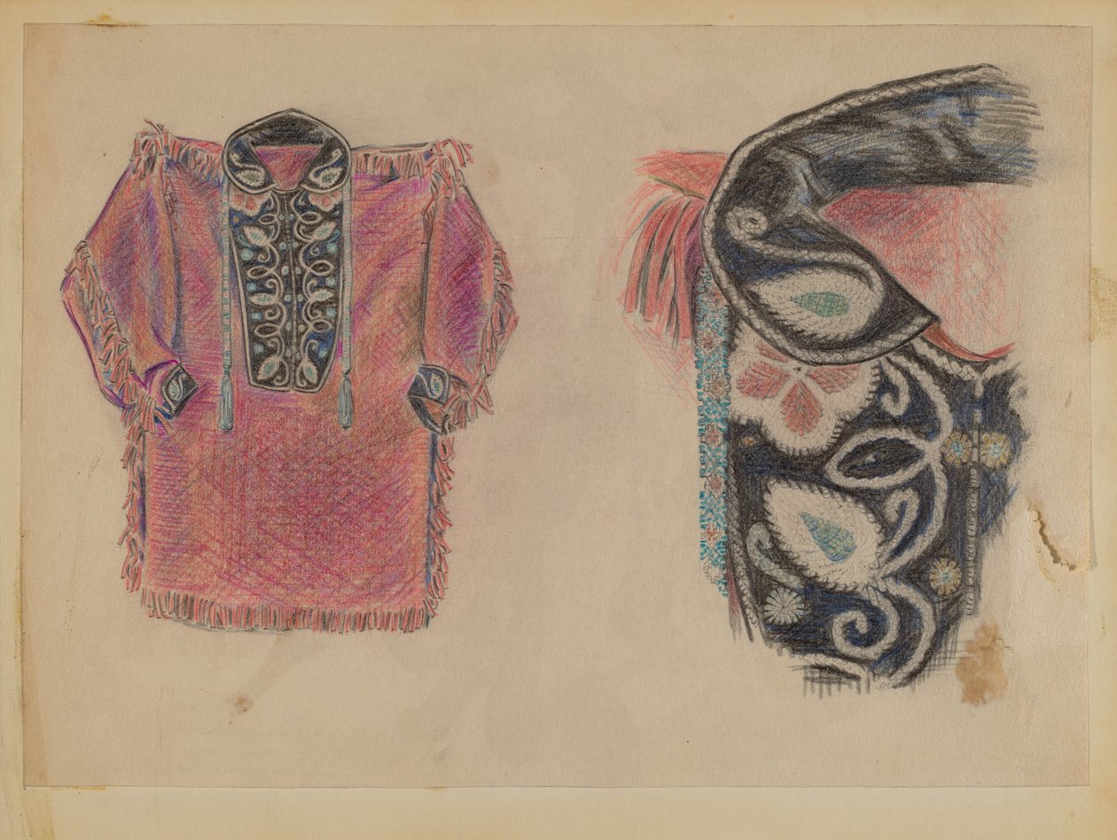 Manteau en perles - Melita Hofmann