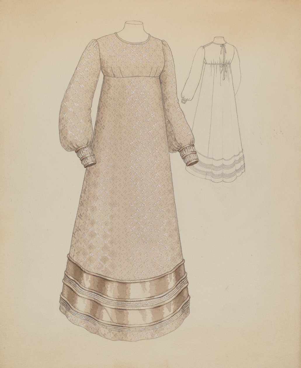Robe, vers 1936 - Melita Hofmann